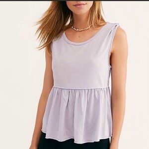 We The Free Lavender Tank Top